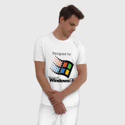 Мужская пижама хлопок Предназначен для windows 98 - фото 2