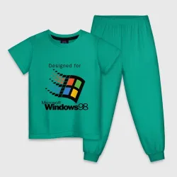 Детская пижама хлопок Предназначен для windows 98