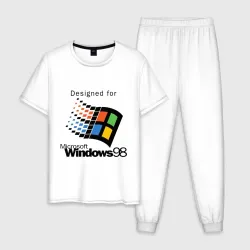 Мужская пижама хлопок Предназначен для windows 98