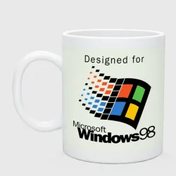 Кружка керамическая Предназначен для windows 98