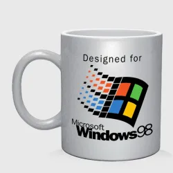 Кружка керамическая Предназначен для windows 98