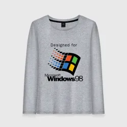 Женский лонгслив хлопок Предназначен для windows 98