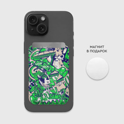 Картхолдер Magsafe магнитный The Sims стикеры - фото 2