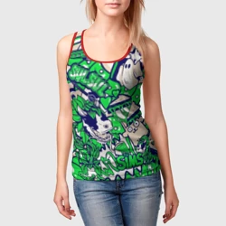 Женская майка 3D The Sims стикеры - фото 2