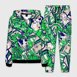 Мужской костюм 3D The Sims стикеры