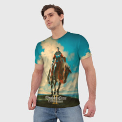Мужская футболка 3D Идржих на коне Kingdom come deliverence 2 - фото 2