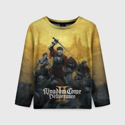 Детский лонгслив 3D Сражение Kingdom come 2 deliverance