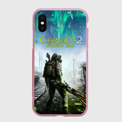 Чехол для iPhone XS Max матовый Герой Chernobylite 2 exclusion zone 