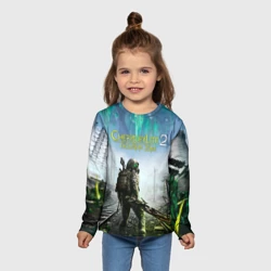 Детский лонгслив 3D Герой Chernobylite 2 exclusion zone  - фото 2