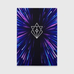 Обложка для автодокументов In Flames neon energy