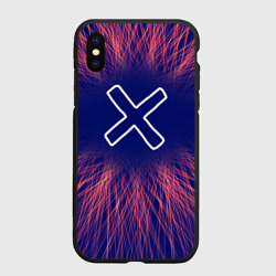 Чехол для iPhone XS Max матовый A Silent Voice red energy