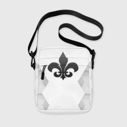 Сумка через плечо 3D Saints Row white poly