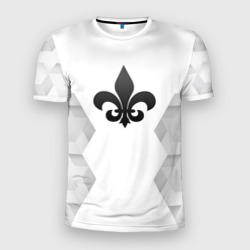 Мужская футболка 3D Slim Saints Row white poly