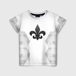 Детская футболка 3D Saints Row white poly