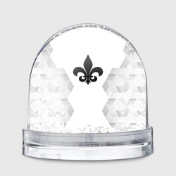 Игрушка Снежный шар Saints Row white poly