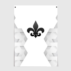 Постер Saints Row white poly