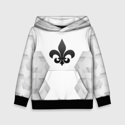 Детская толстовка 3D Saints Row white poly