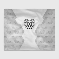 Плед 3D Radiohead white poly