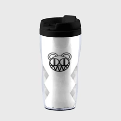 Термокружка-непроливайка Radiohead white poly