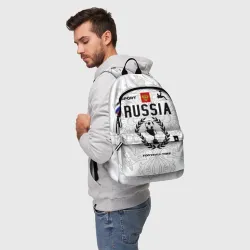 Рюкзак 3D Футбольная форма Россия с номером 10 - фото 2