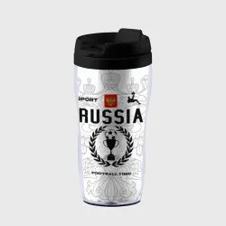 Термокружка-непроливайка Футбольная форма Россия с номером 10
