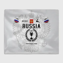 Плед 3D Футбольная форма Россия с номером 10