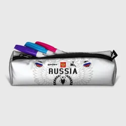 Пенал школьный 3D Футбольная форма Россия с номером 10 - фото 2