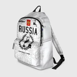 Рюкзак 3D Футбольная форма Россия с номером 10