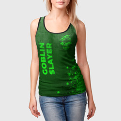 Женская майка 3D Goblin Slayer - green gradient вертикально - фото 2