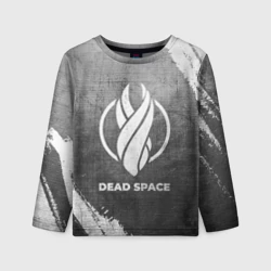 Детский лонгслив 3D Dead Space - grey gradient