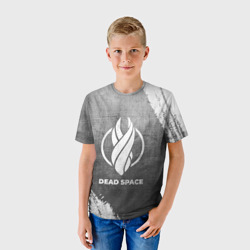Детская футболка 3D Dead Space - grey gradient - фото 2