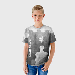 Детская футболка 3D Dead Space - grey gradient вертикально - фото 2