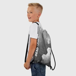 Рюкзак-мешок 3D Dead Space - grey gradient вертикально - фото 2