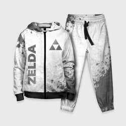 Детский костюм 3D Zelda - white gradient вертикально
