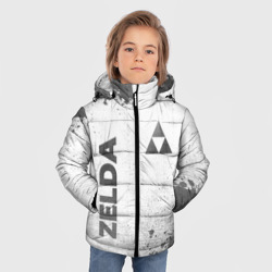 Зимняя куртка для мальчиков 3D Zelda - white gradient вертикально - фото 2