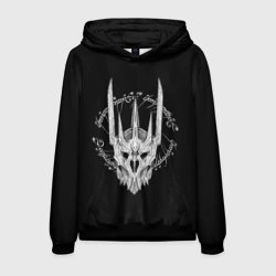 Мужская толстовка 3D Саурон и руны кольца Властелин колец