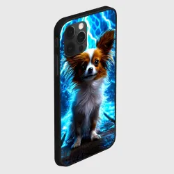 Чехол для iPhone 12 Pro Папильон и молния - фото 2