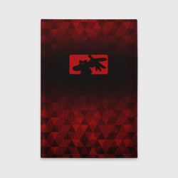 Обложка для автодокументов Limp Bizkit red poly