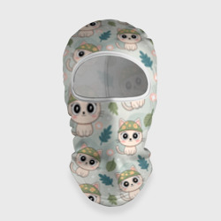 Балаклава 3D Кошачий камуфляж каваи