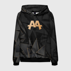 Мужская толстовка 3D Asking Alexandria golden poly