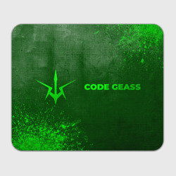 Прямоугольный коврик для мышки Code Geass - green gradient по-горизонтали