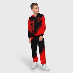 Детский костюм 3D Ghost of Tsushima - red gradient вертикально - фото 2