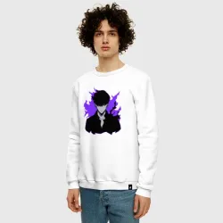 Мужской свитшот хлопок Сон Джин Ву - Поднятие уровня в одиночку: Solo Leveling - фото 2