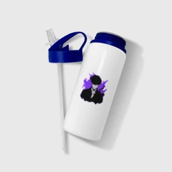 Бутылка для воды с трубочкой Сон Джин Ву - Поднятие уровня в одиночку: Solo Leveling - фото 2