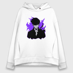 Женское худи Oversize хлопок Сон Джин Ву - Поднятие уровня в одиночку: Solo Leveling