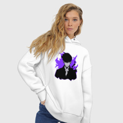Женское худи Oversize хлопок Сон Джин Ву - Поднятие уровня в одиночку: Solo Leveling - фото 2