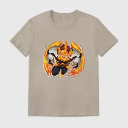 Мужская футболка хлопок Моя геройская академия Энджи Тодороки старатель