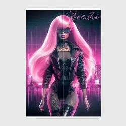 Магнитный плакат 2Х3 Sexy Barbie - ai art 
