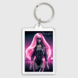 Брелок прямоугольный 35*50 Sexy Barbie - ai art 
