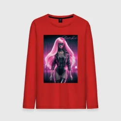 Мужской лонгслив хлопок Sexy Barbie - ai art 
